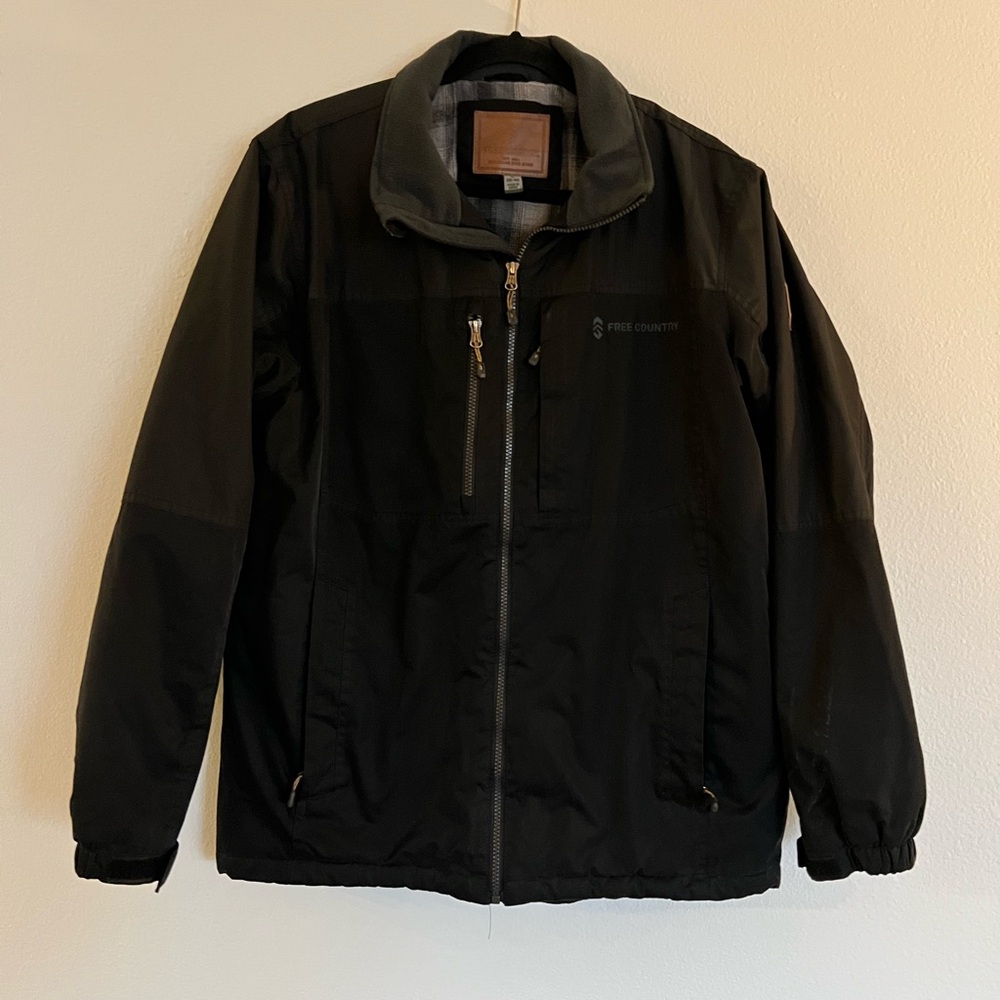 Free Country‎ M Black Winter Coat